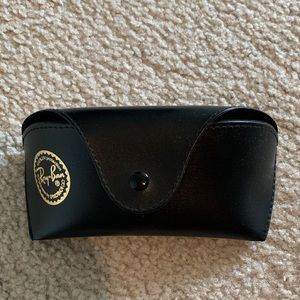 NWOT Black Ray Bans Glasses Case